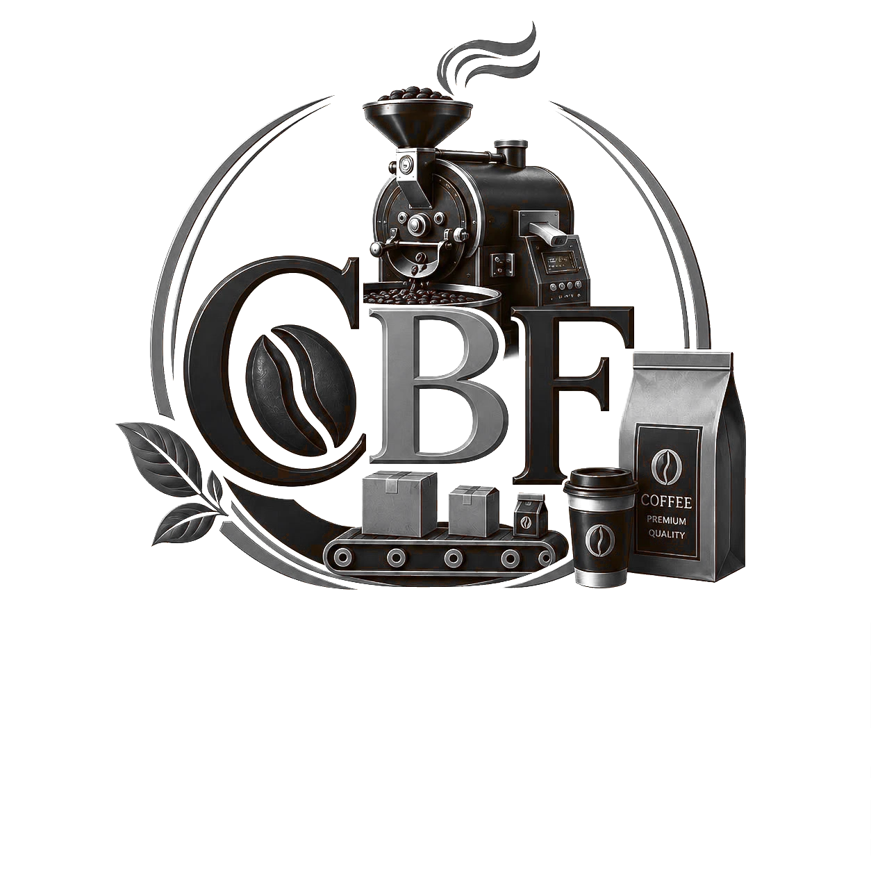 Coffee Brand Factory Logo